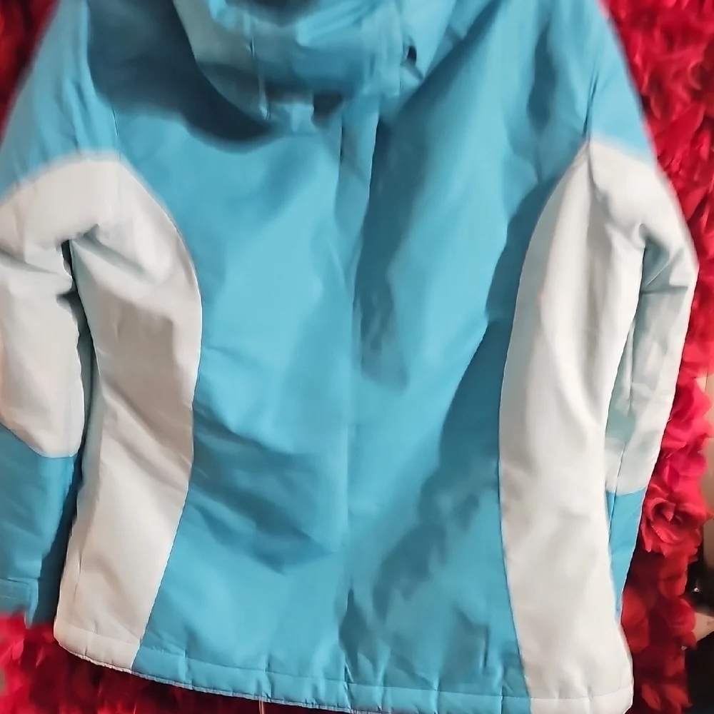 Champion Girls Blue Kids Jacket Size Large 10/12